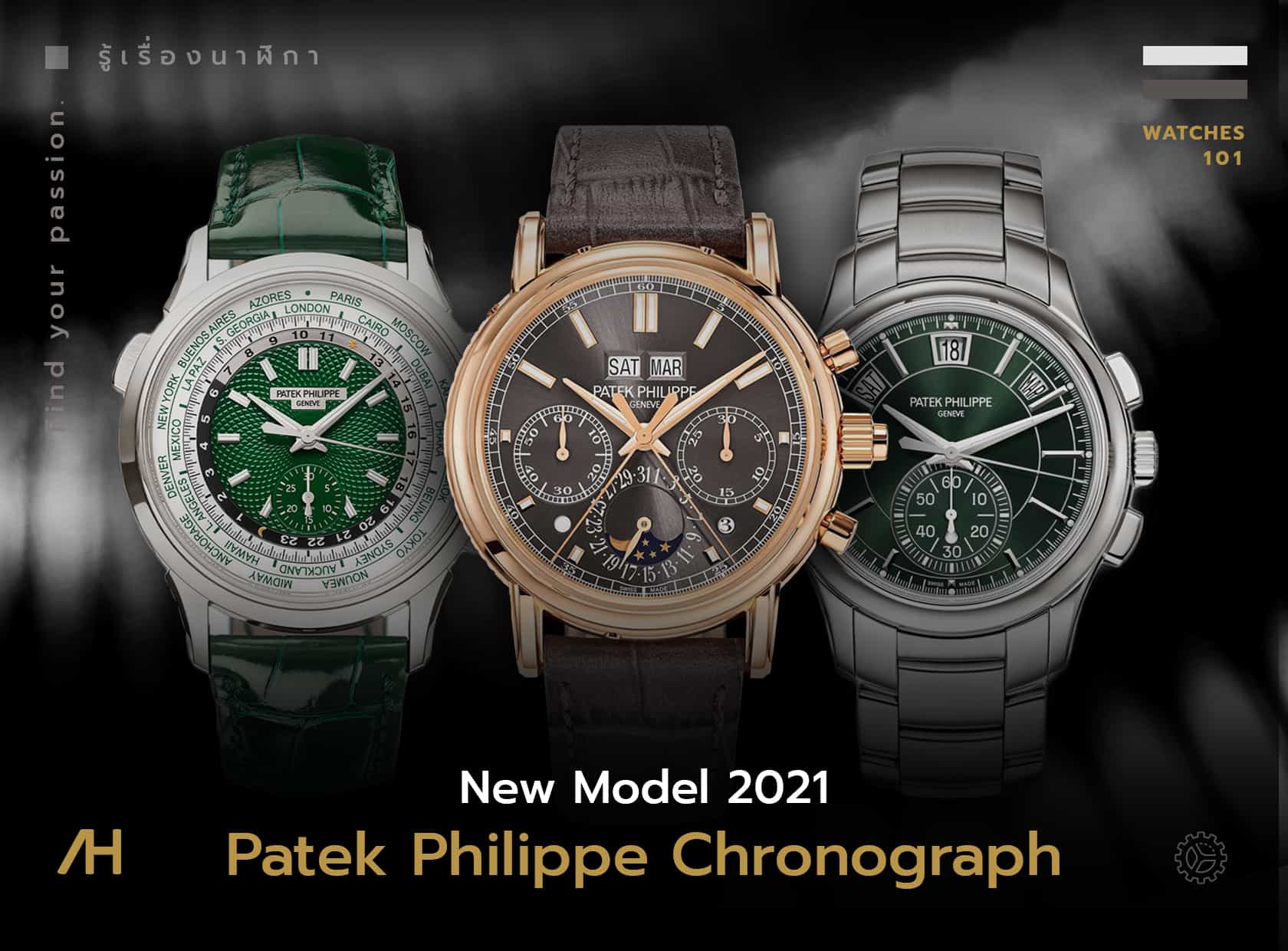 New Patek Philippe Chronographs 2021