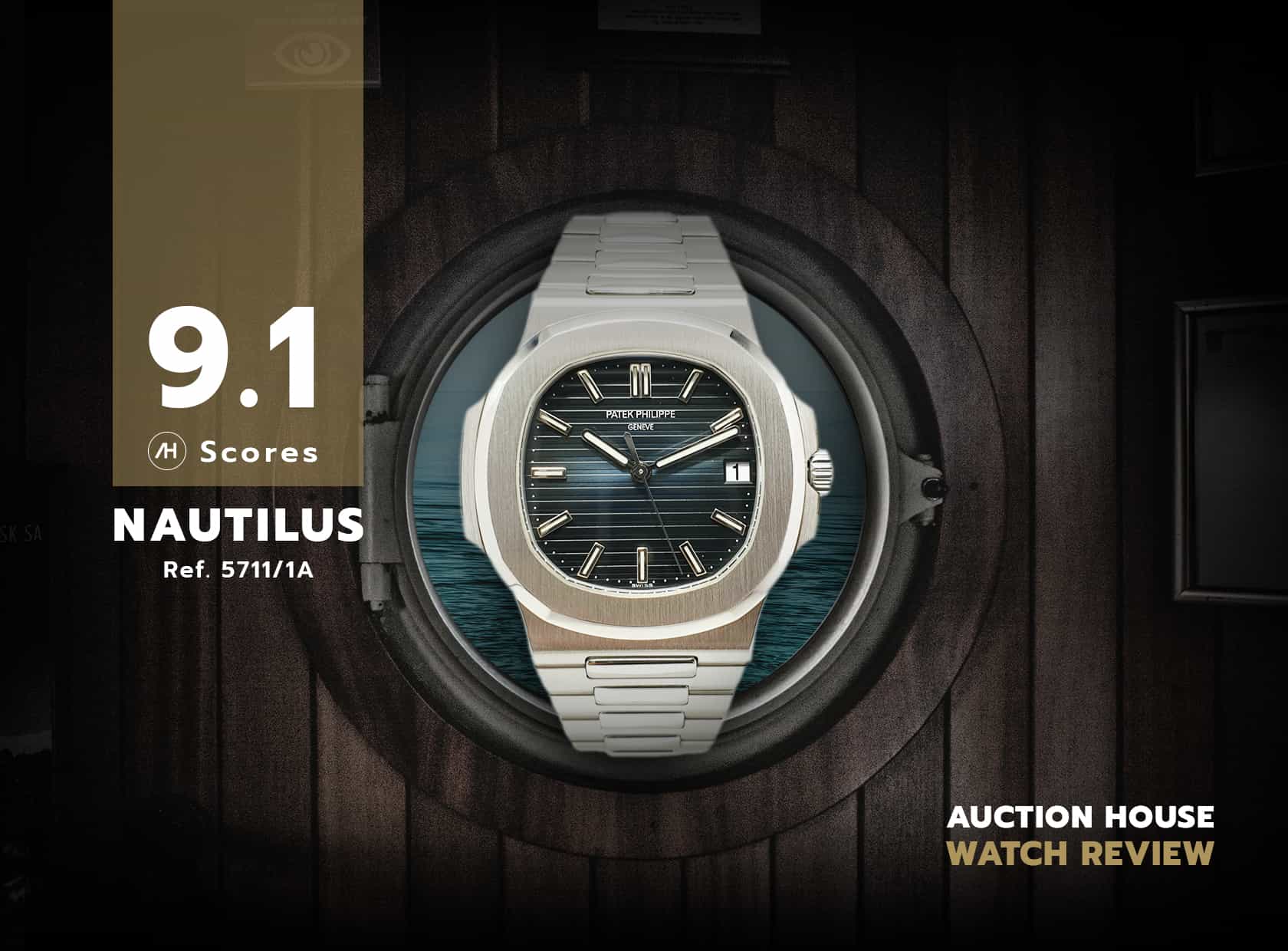 รีวิว Patek Philippe Nautilus Ref. 5711/1A